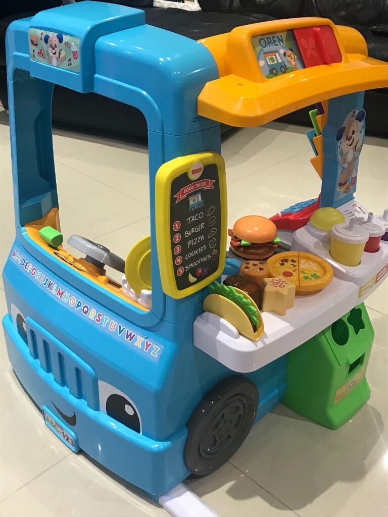 fisher price laugh and learn burger van